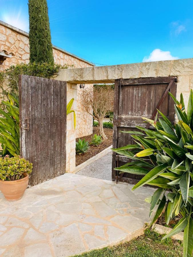 Moderne Finca Can Vicento - Heizung - Pizzaofen Porto Cristo Exterior photo