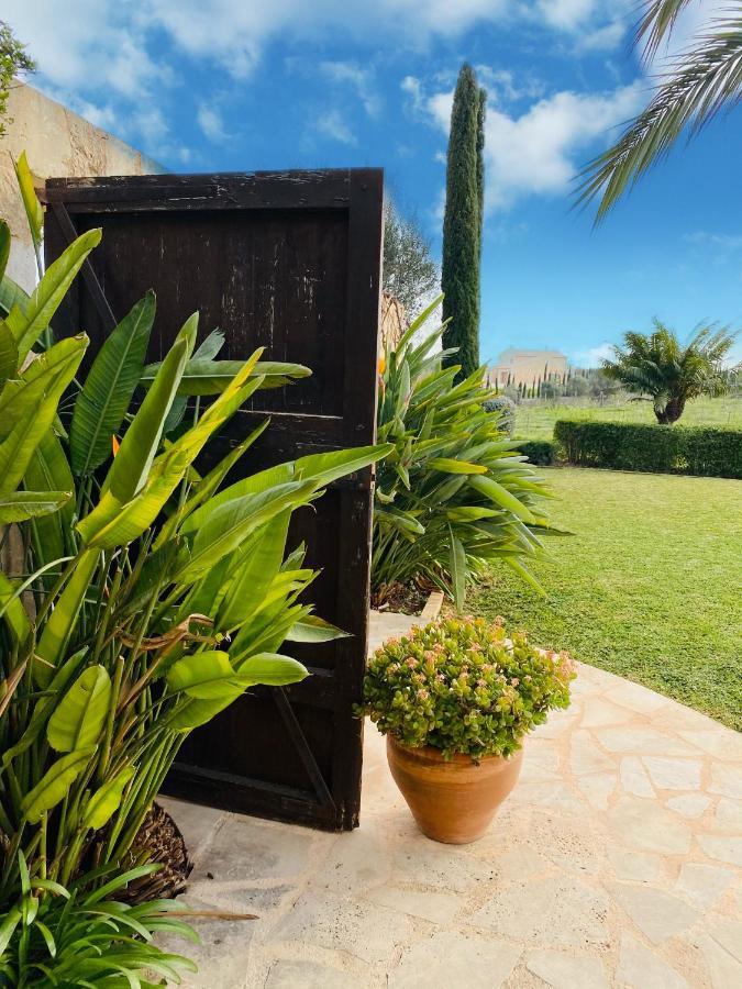 Moderne Finca Can Vicento - Heizung - Pizzaofen Porto Cristo Exterior photo