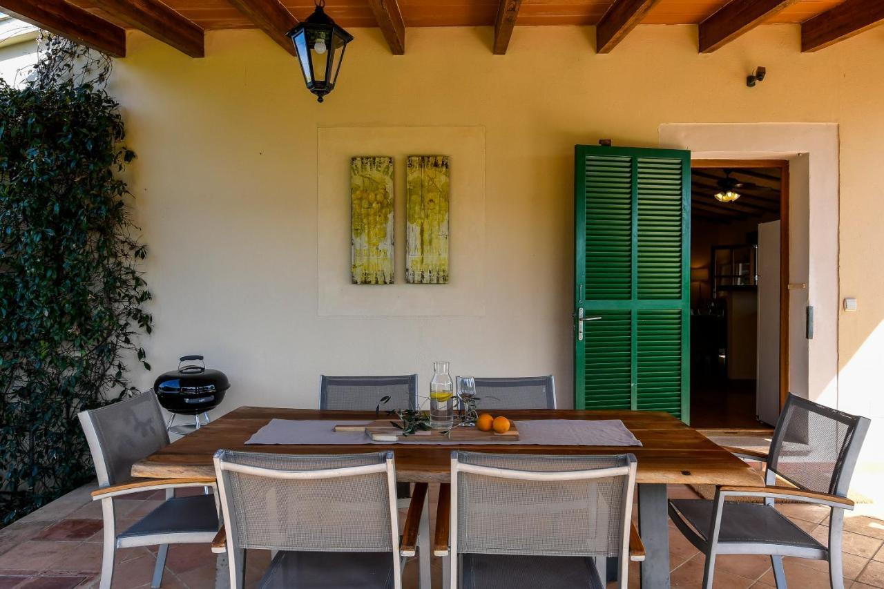 Moderne Finca Can Vicento - Heizung - Pizzaofen Porto Cristo Exterior photo