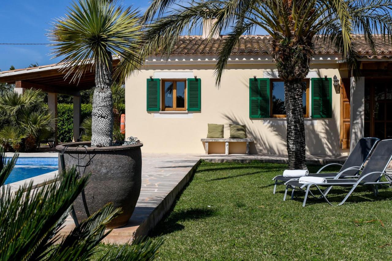 Moderne Finca Can Vicento - Heizung - Pizzaofen Porto Cristo Exterior photo